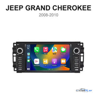 Écran CarPlay compatible avec Jeep Grand Cherokee [2008-2010]