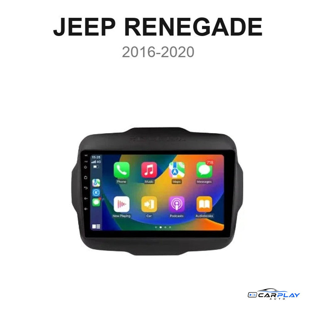 Écran CarPlay compatible avec Jeep Renegade [2016-2020]