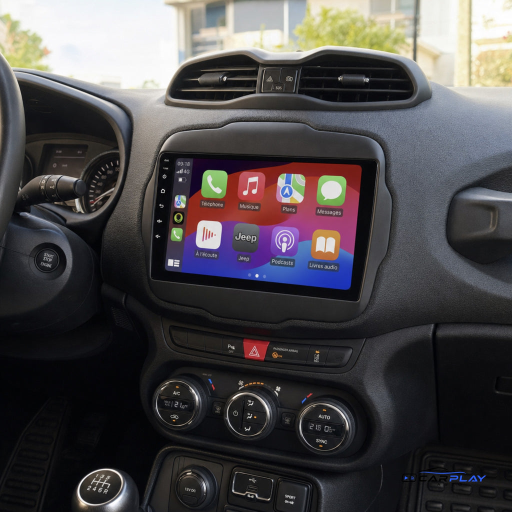 Écran CarPlay compatible avec Jeep Renegade [2016-2020]