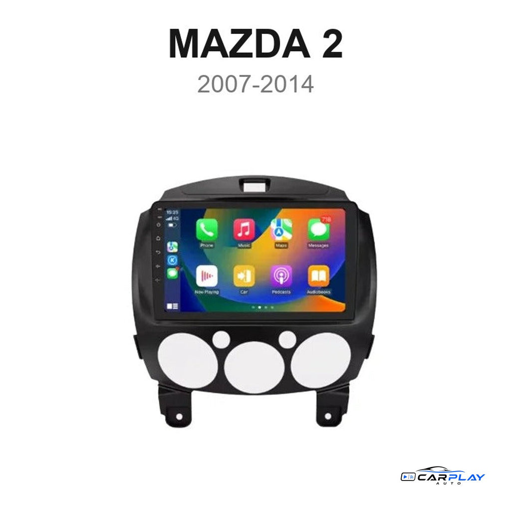 Écran CarPlay compatible avec Mazda 2 [2007-2014]