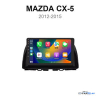 Écran CarPlay compatible avec Mazda CX-5 [2012-2015] - Type C (avec GPS d'origine, sans boutons latéraux)