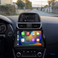 Écran CarPlay compatible avec Mazda CX-5 [2012-2015] - Type C (avec GPS d'origine, sans boutons latéraux)