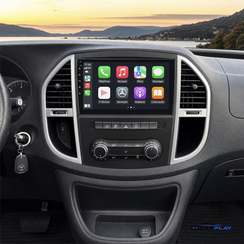 Écran CarPlay compatible avec Mercedes Vito W447 [2014-2020]
