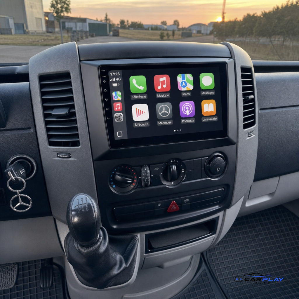 Écran CarPlay compatible avec Mercedes W906 Sprinter [2006-2018]