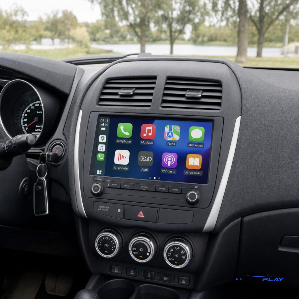 Écran CarPlay compatible avec Mitsubishi ASX [2010-2018] Audio classique