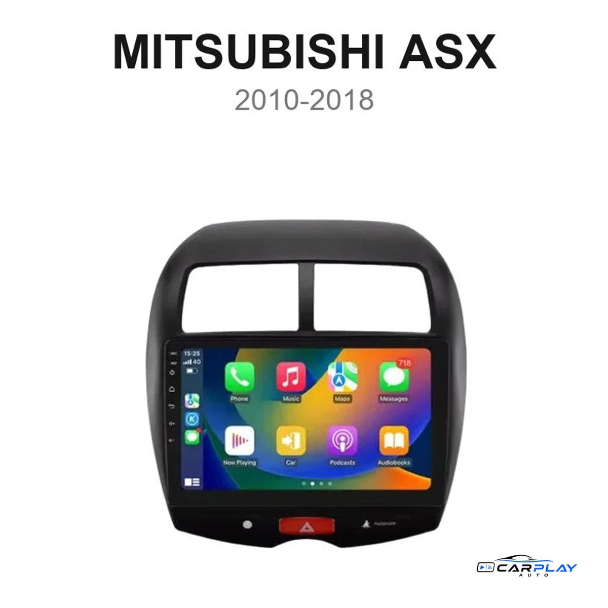 Écran CarPlay compatible avec Mitsubishi ASX [2010-2018] Système audio Rockford