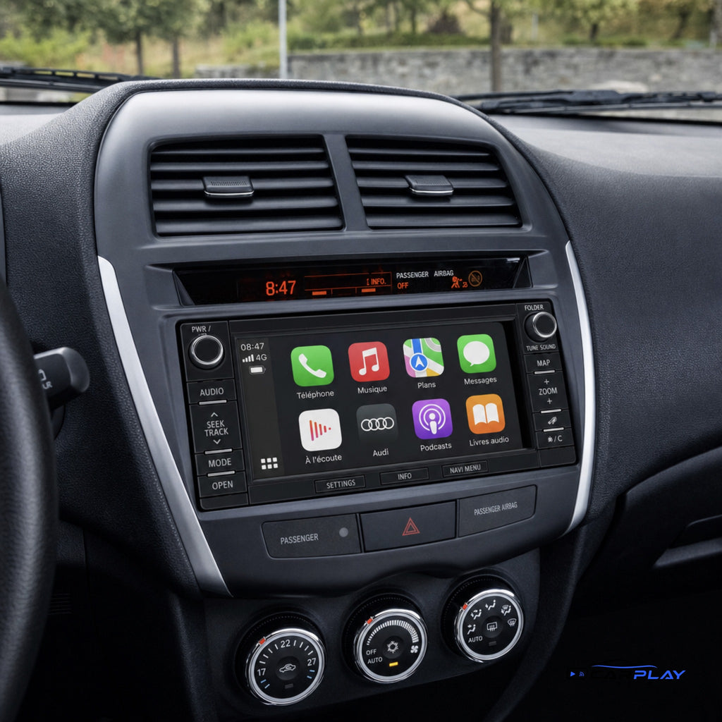Écran CarPlay compatible avec Mitsubishi ASX [2010-2018] Système audio Rockford