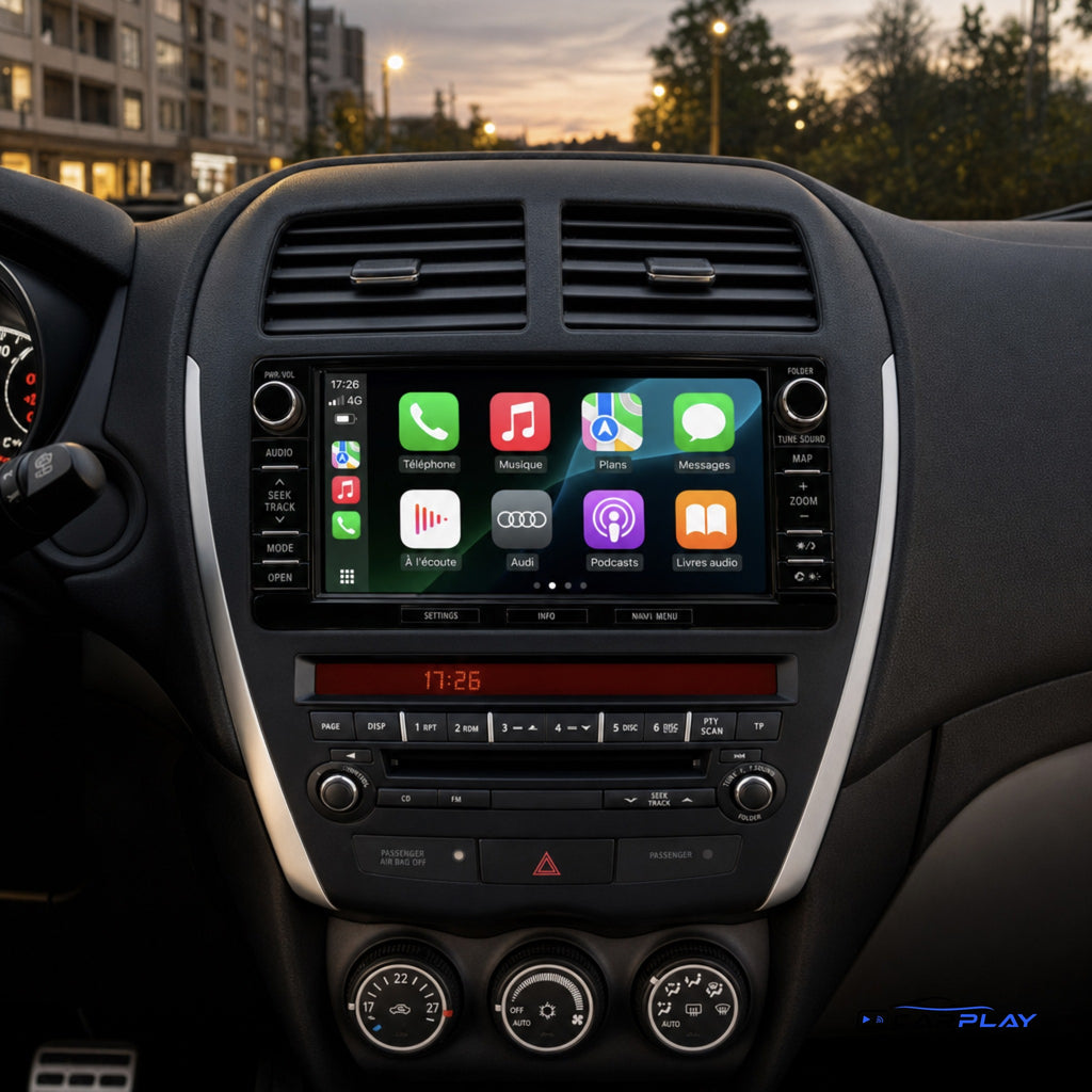Écran CarPlay compatible avec Mitsubishi ASX [2010-2018] Système audio Rockford