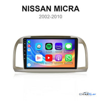 Écran CarPlay compatible avec Nissan Micra [2002-2010]