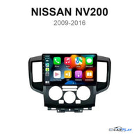 Écran CarPlay compatible avec Nissan NV200 [2009-2016] - Noir