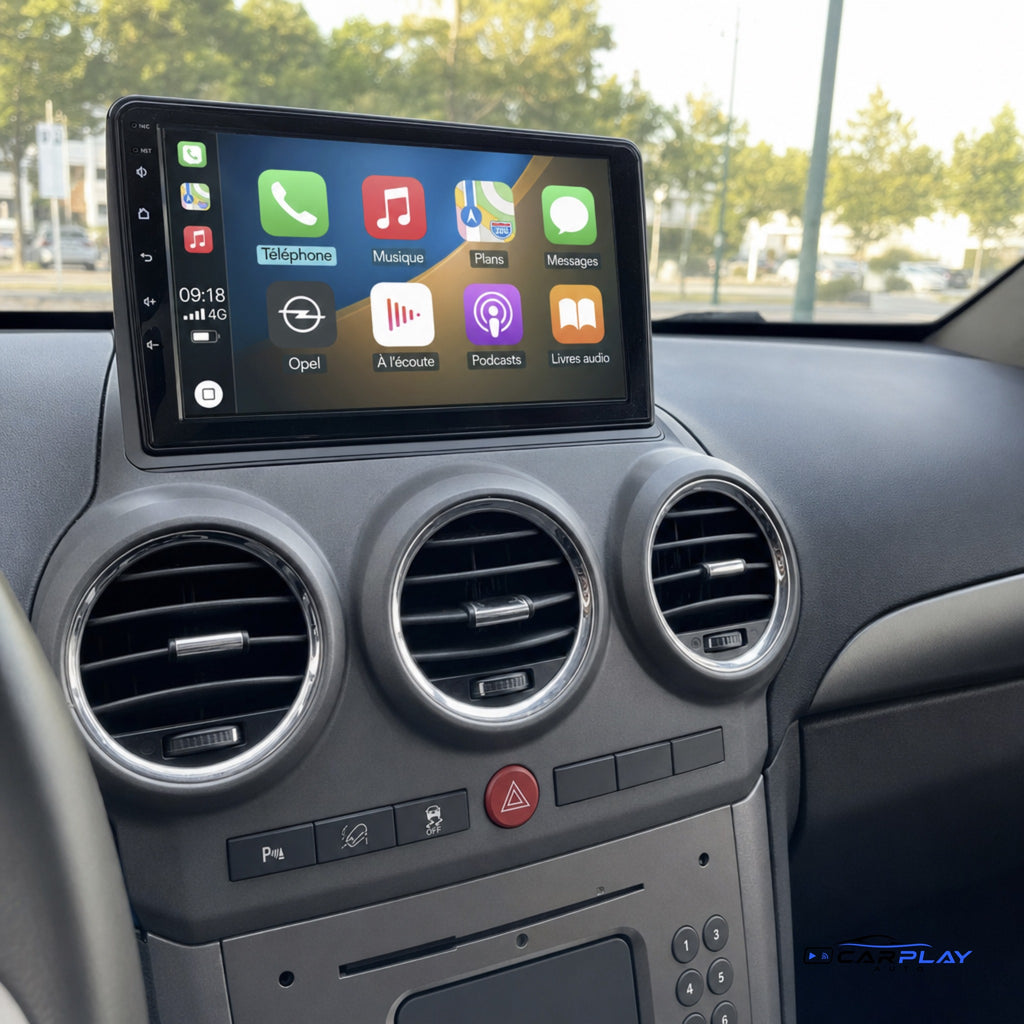Écran CarPlay compatible avec Opel Antara [2006-2017]