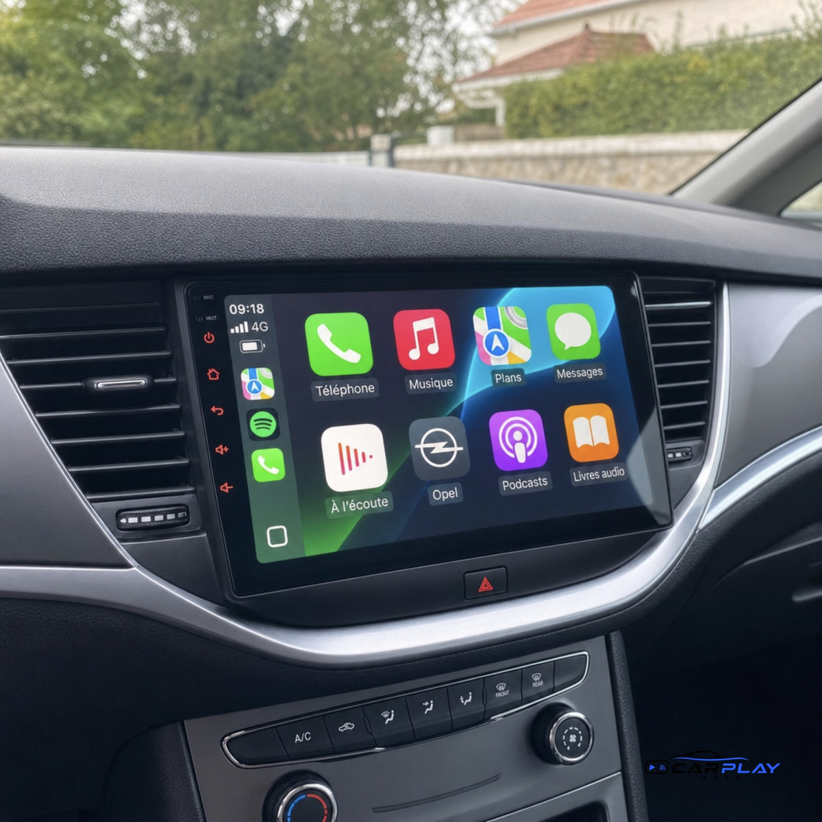 Écran CarPlay compatible avec Opel Astra K [2015-2019]