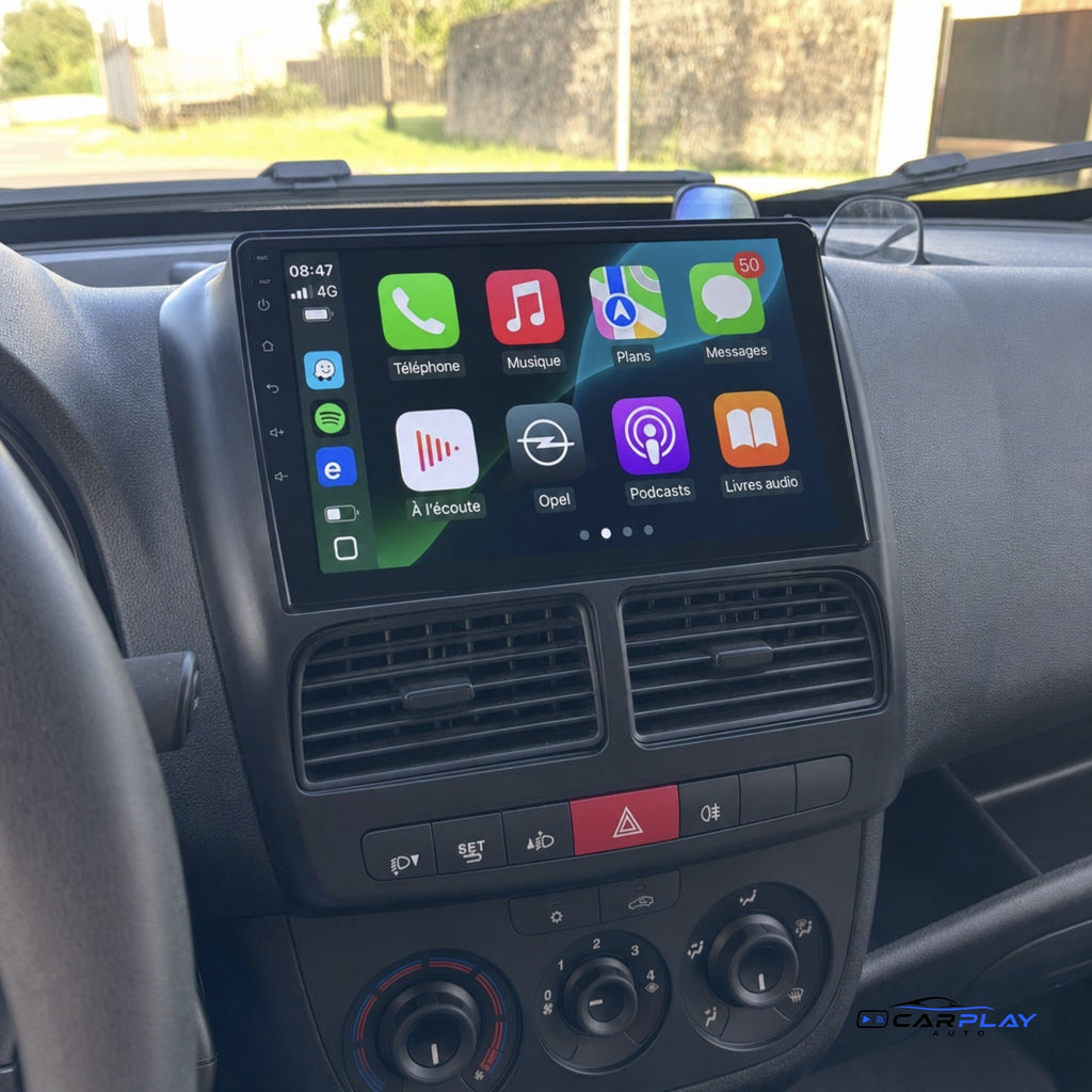 Écran CarPlay compatible avec Opel COMBO [2010-2015]