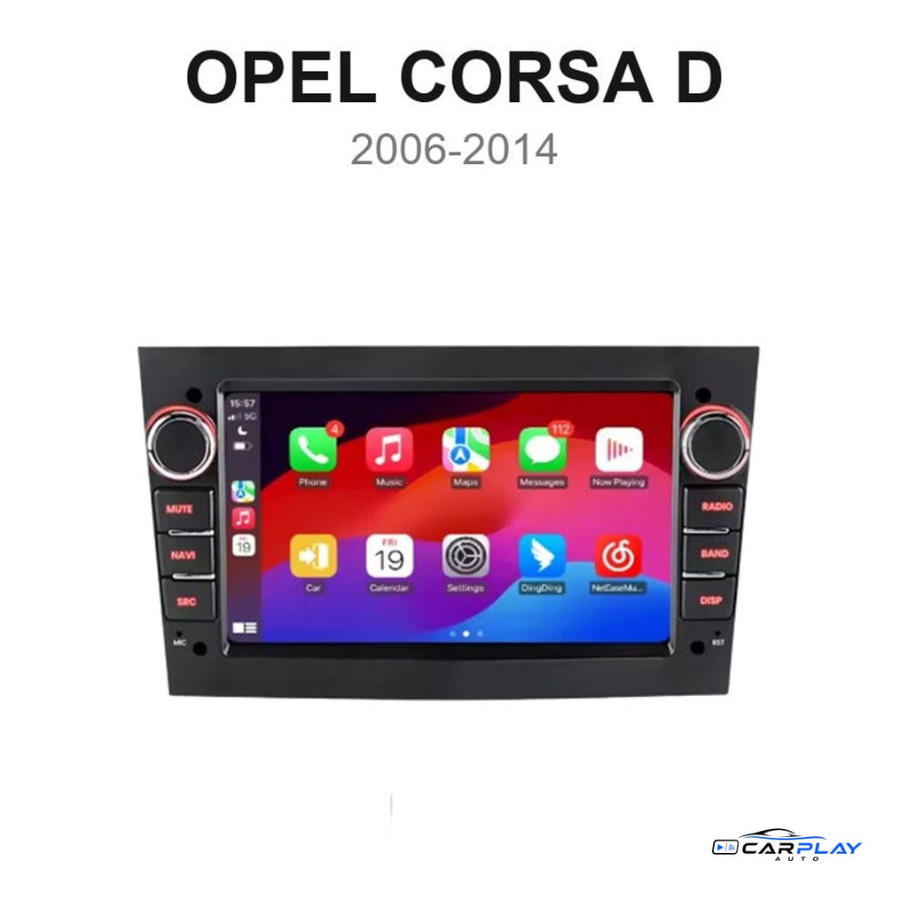 Écran CarPlay compatible avec Opel Corsa D [2006-2014]