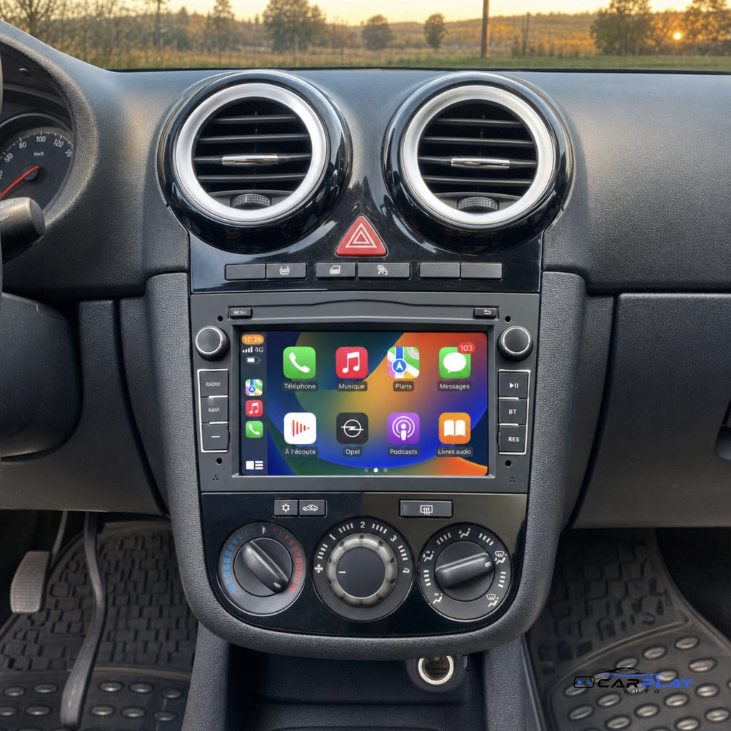 Écran CarPlay compatible avec Opel Corsa D [2006-2014]