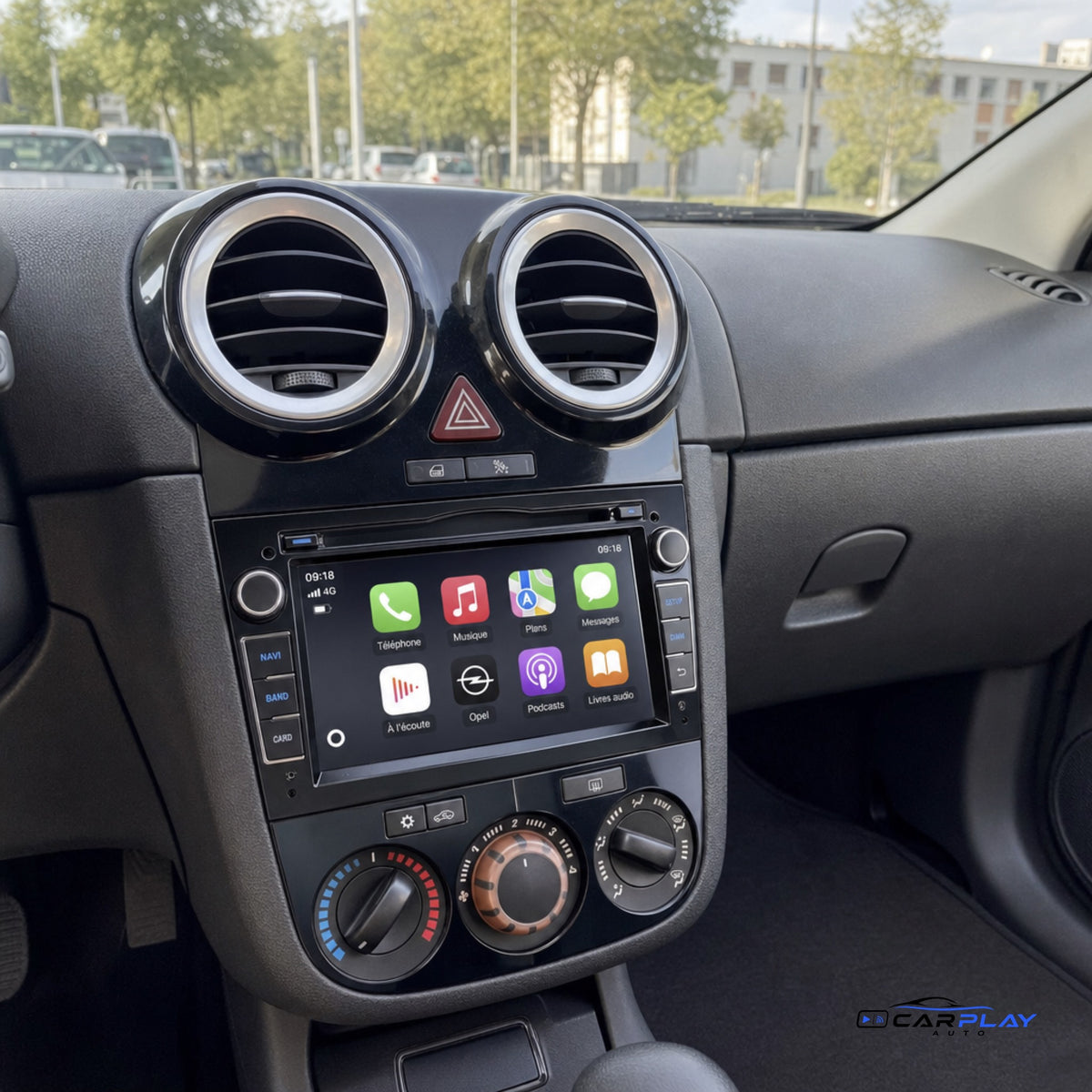 Écran CarPlay compatible avec Opel VIVARO [2006-2010] - STYLE D'ORIGINE