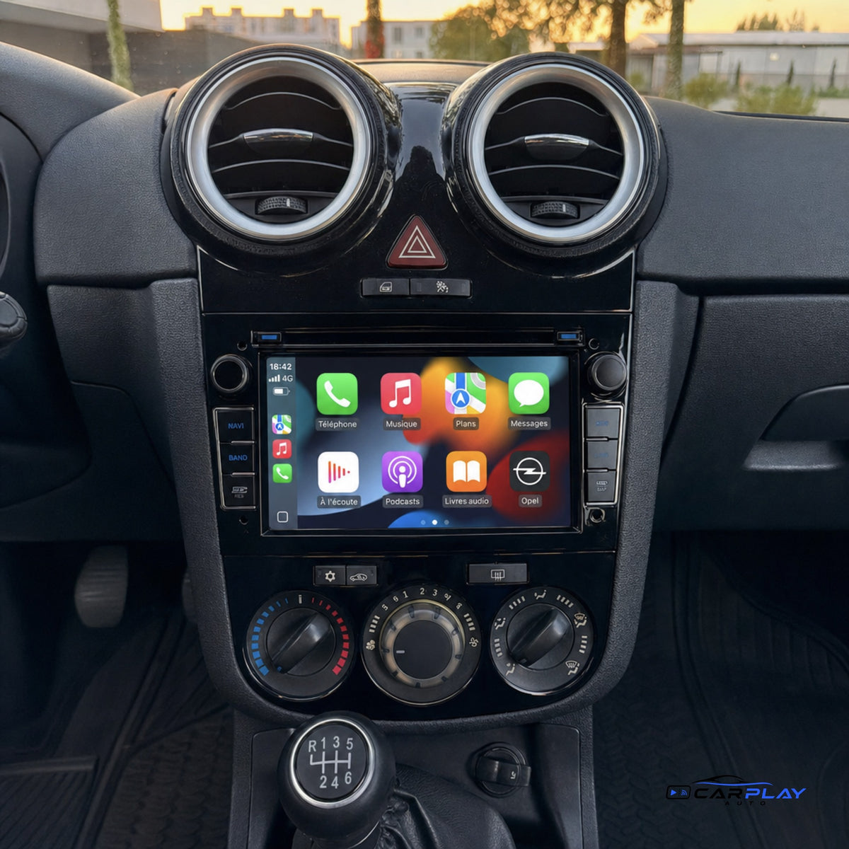Écran CarPlay compatible avec Opel VIVARO [2006-2010] - STYLE D'ORIGINE