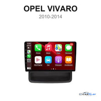 Écran CarPlay compatible avec Opel Vivaro [2010-2014] - GRAND ÉCRAN TACTILE