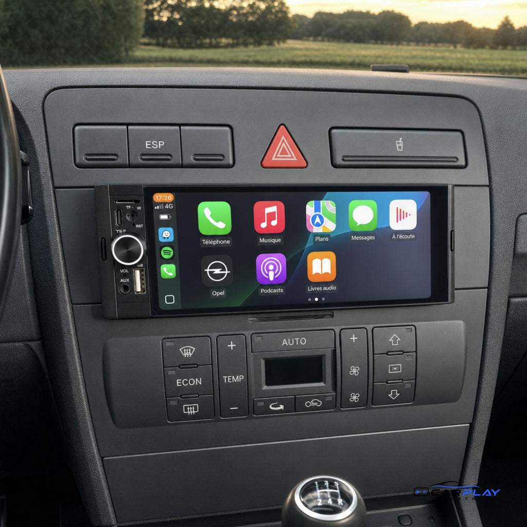 Écran CarPlay compatible avec Opel Zafira A [1995-2005]