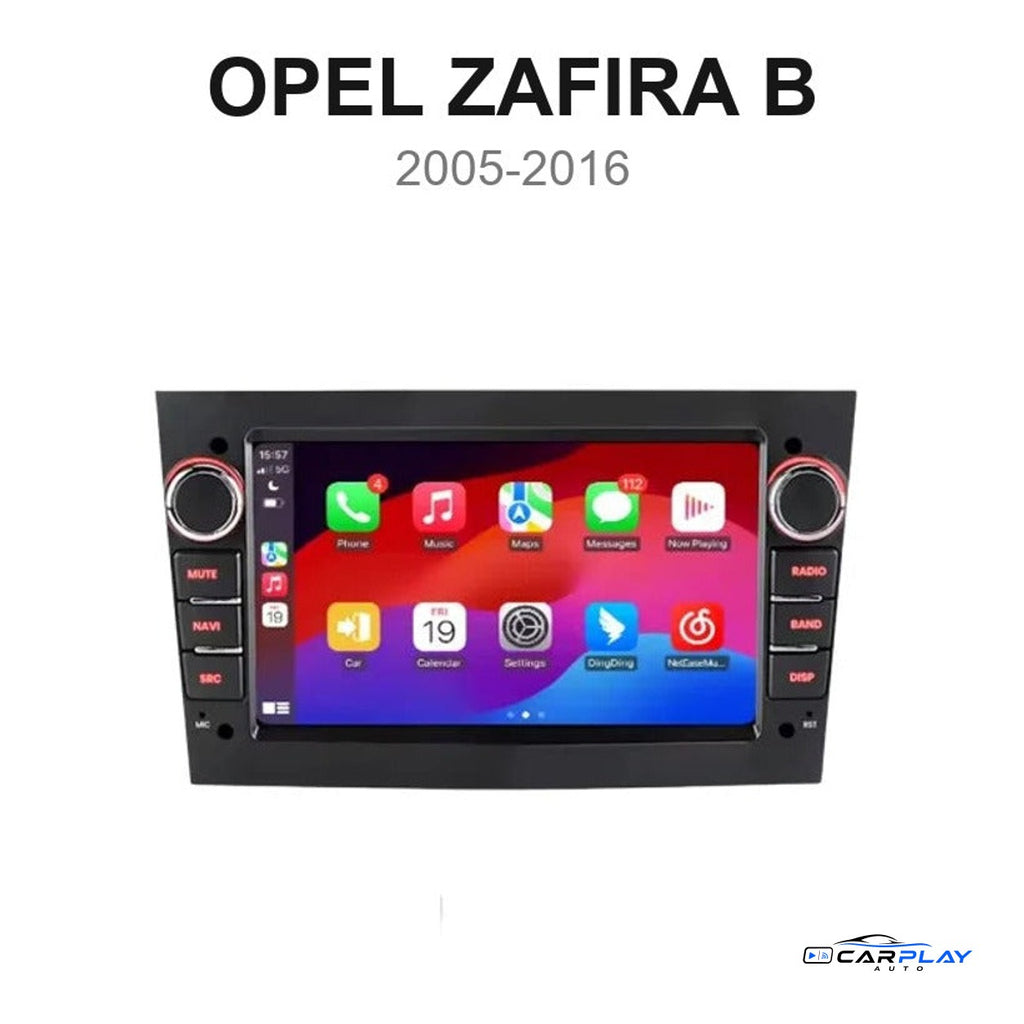 Écran CarPlay compatible avec Opel Zafira B [2005-2016] - Style d'origine