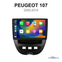 Écran CarPlay compatible avec Peugeot 107 [2005-2014]