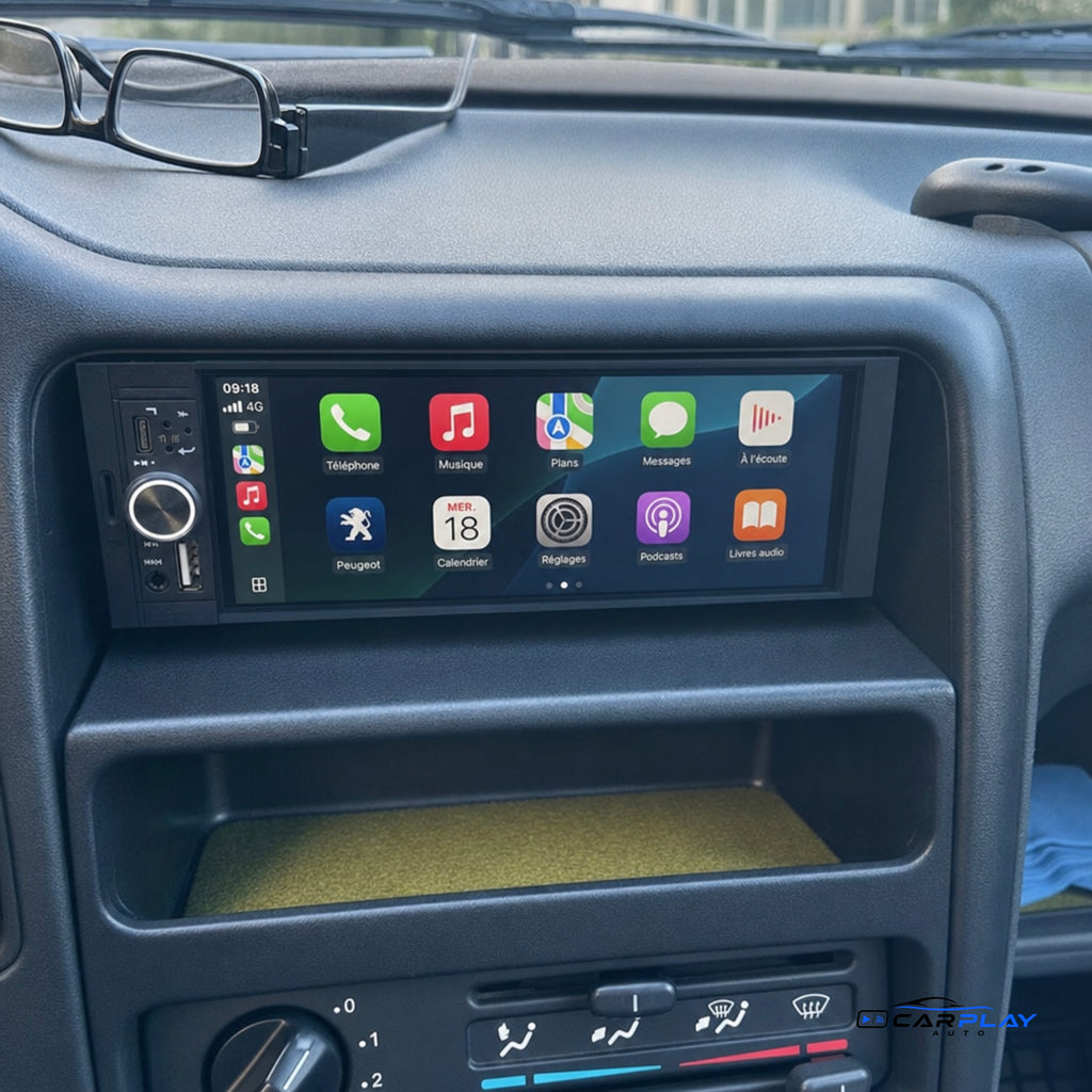 Écran CarPlay compatible avec Peugeot 207 [2006-2015]
