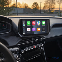 Écran CarPlay compatible avec Peugeot 208 II [2019-2025+]
