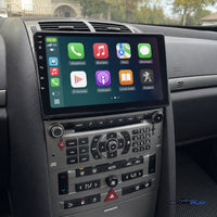Écran CarPlay compatible avec Peugeot 407 [2004-2011]