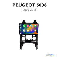 Écran CarPlay compatible avec Peugeot 5008 [2009-2016] CLIM. AUTO.