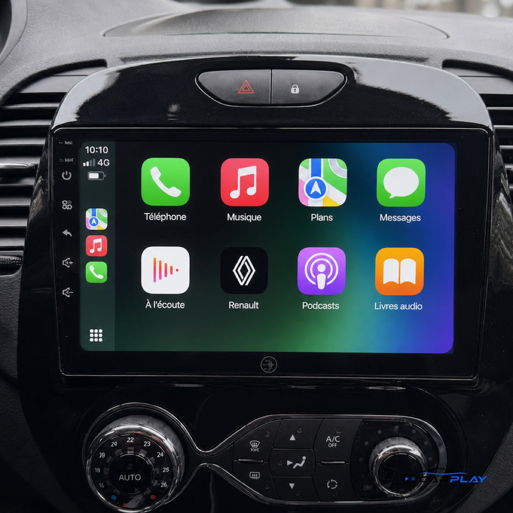 Écran CarPlay compatible avec Renault Captur [2013-2016] Système R-Link