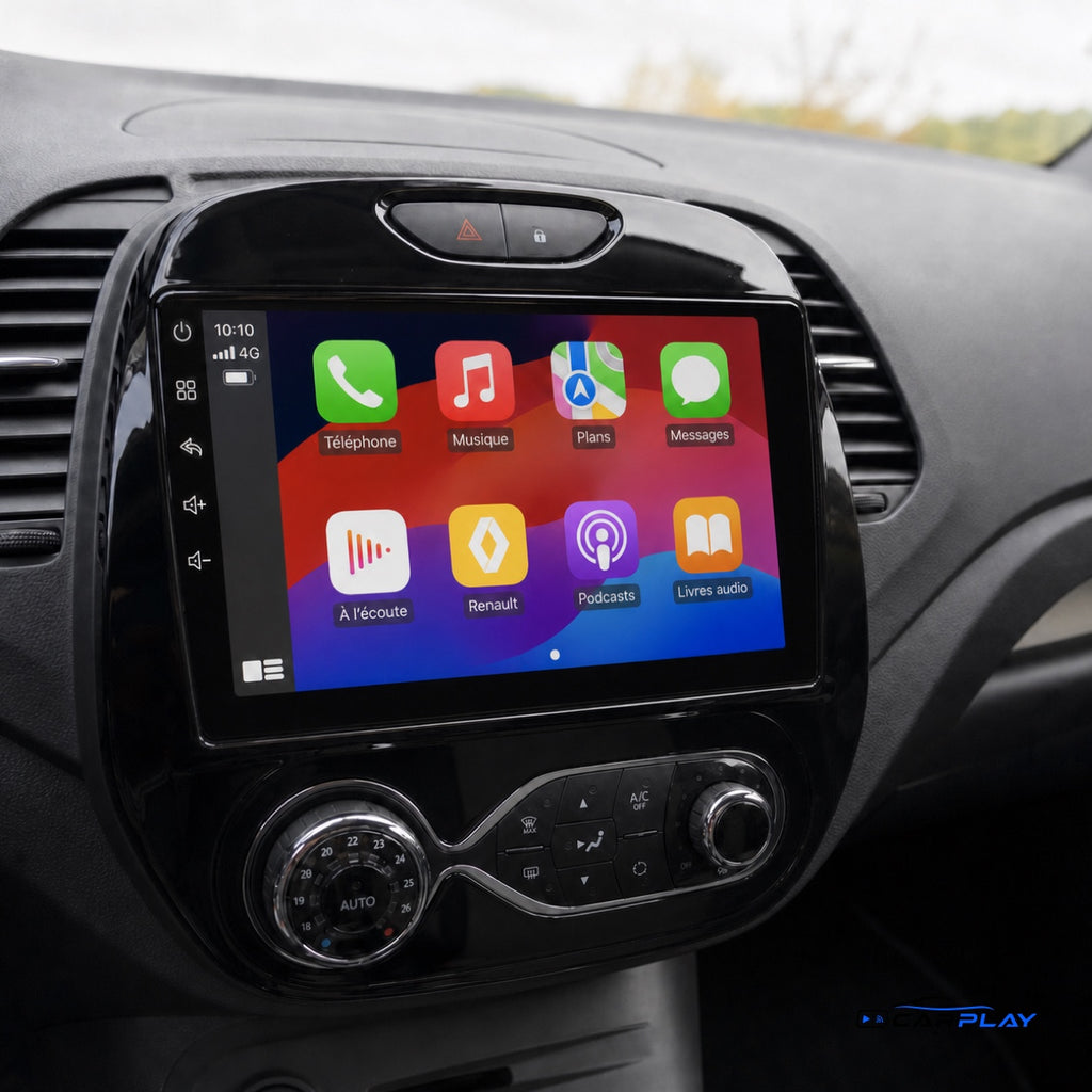 Écran CarPlay compatible avec Renault Captur [2017-2020] - Système classique