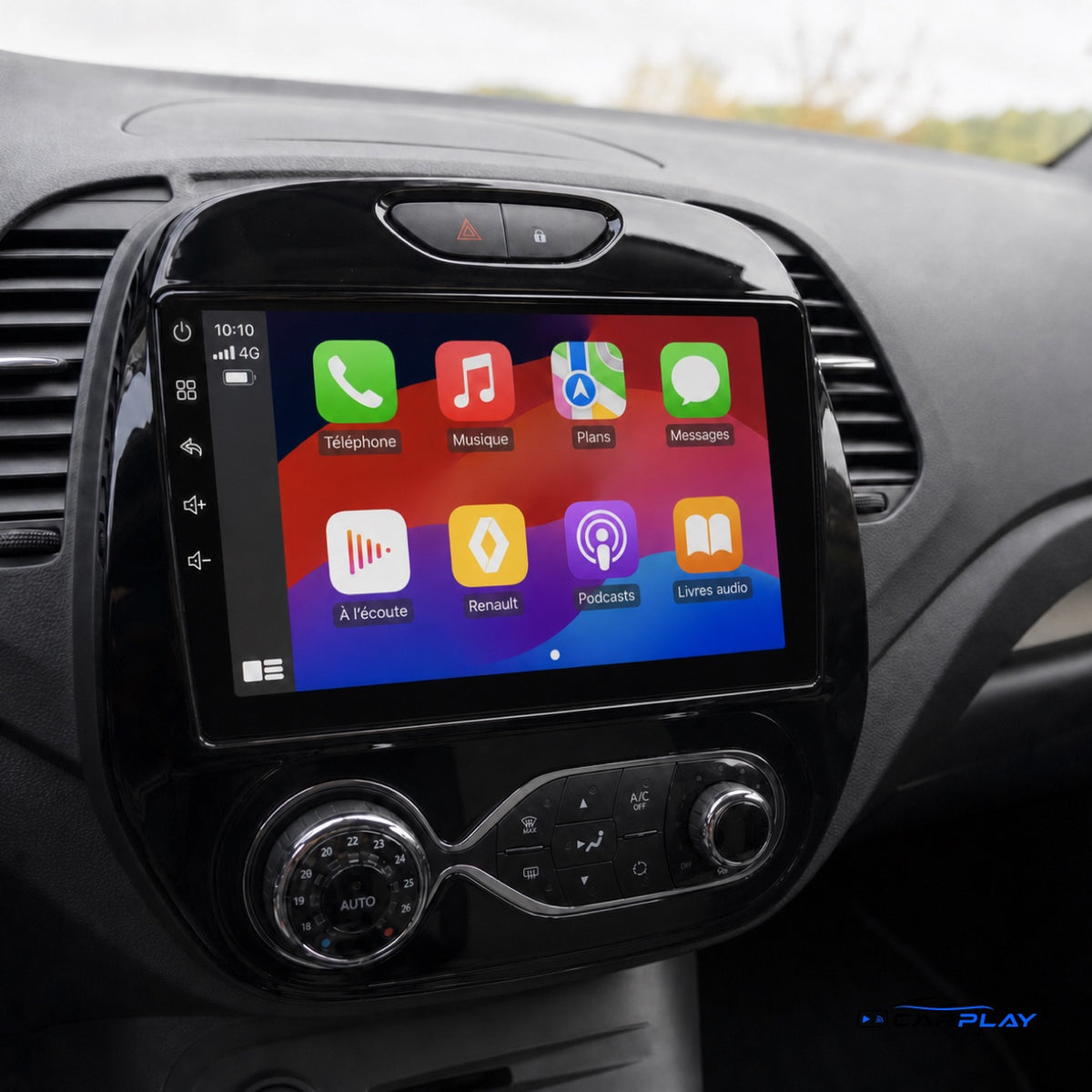Écran CarPlay compatible avec Renault Captur [2017-2020] - Système classique