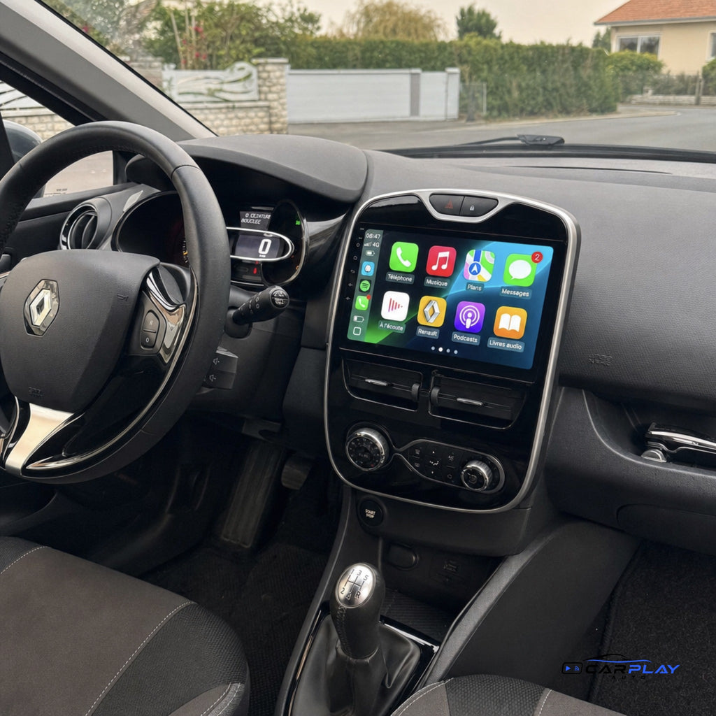 Écran CarPlay compatible avec Renault Clio 4 [2012-2016] Type B