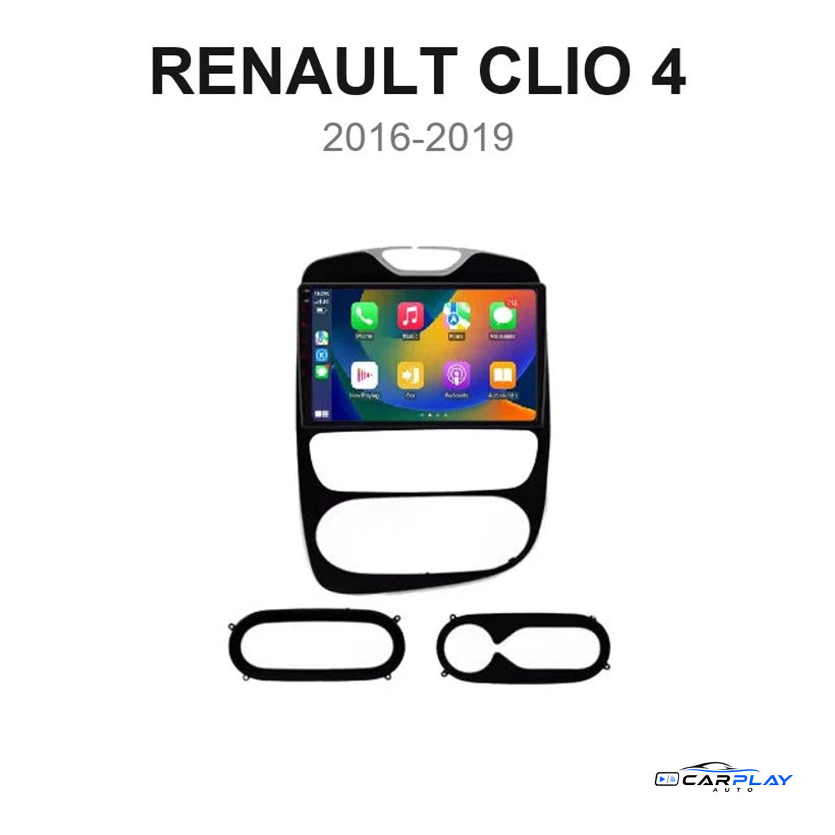 Écran CarPlay compatible avec Renault Clio 4 [2016-2019] - Type A