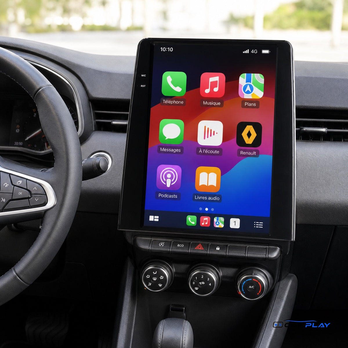 Écran CarPlay compatible avec Renault Clio 5 [2019-2021]