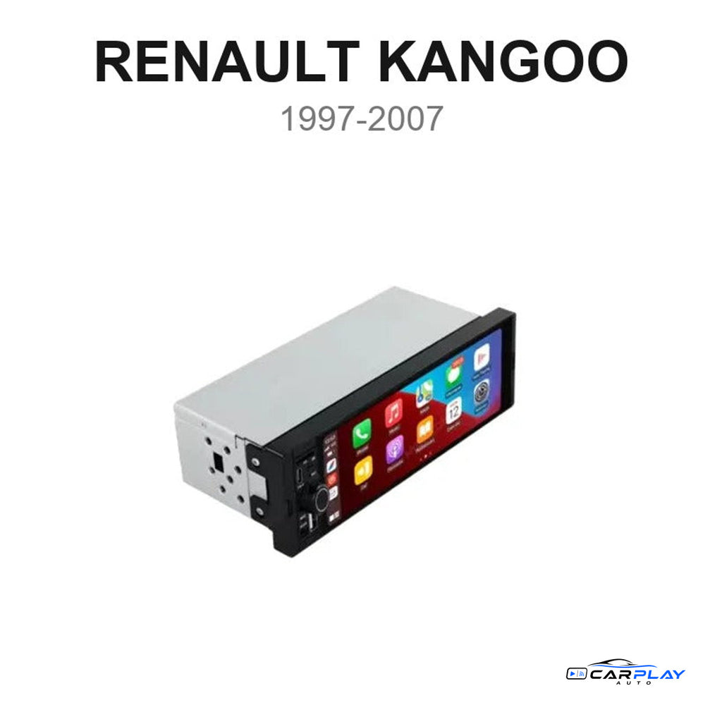 Écran CarPlay compatible avec Renault Kangoo [1997-2007]