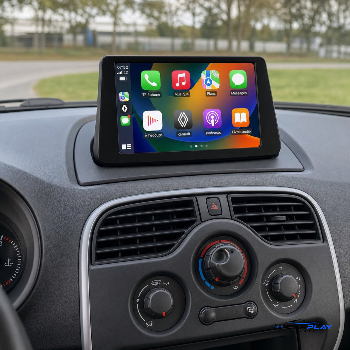 Écran CarPlay compatible avec Renault Kangoo [2008-2018]