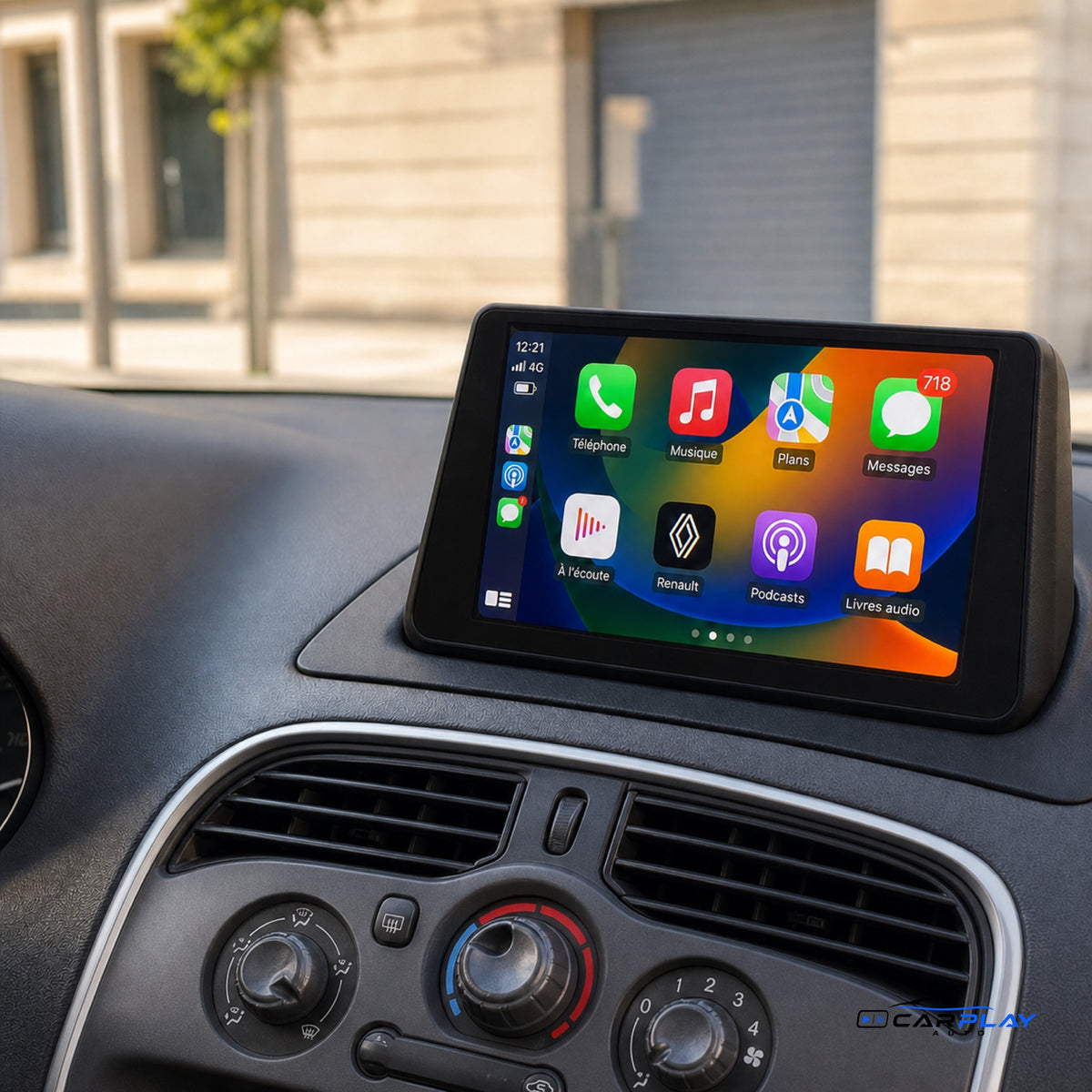 Écran CarPlay compatible avec Renault Kangoo [2008-2018]