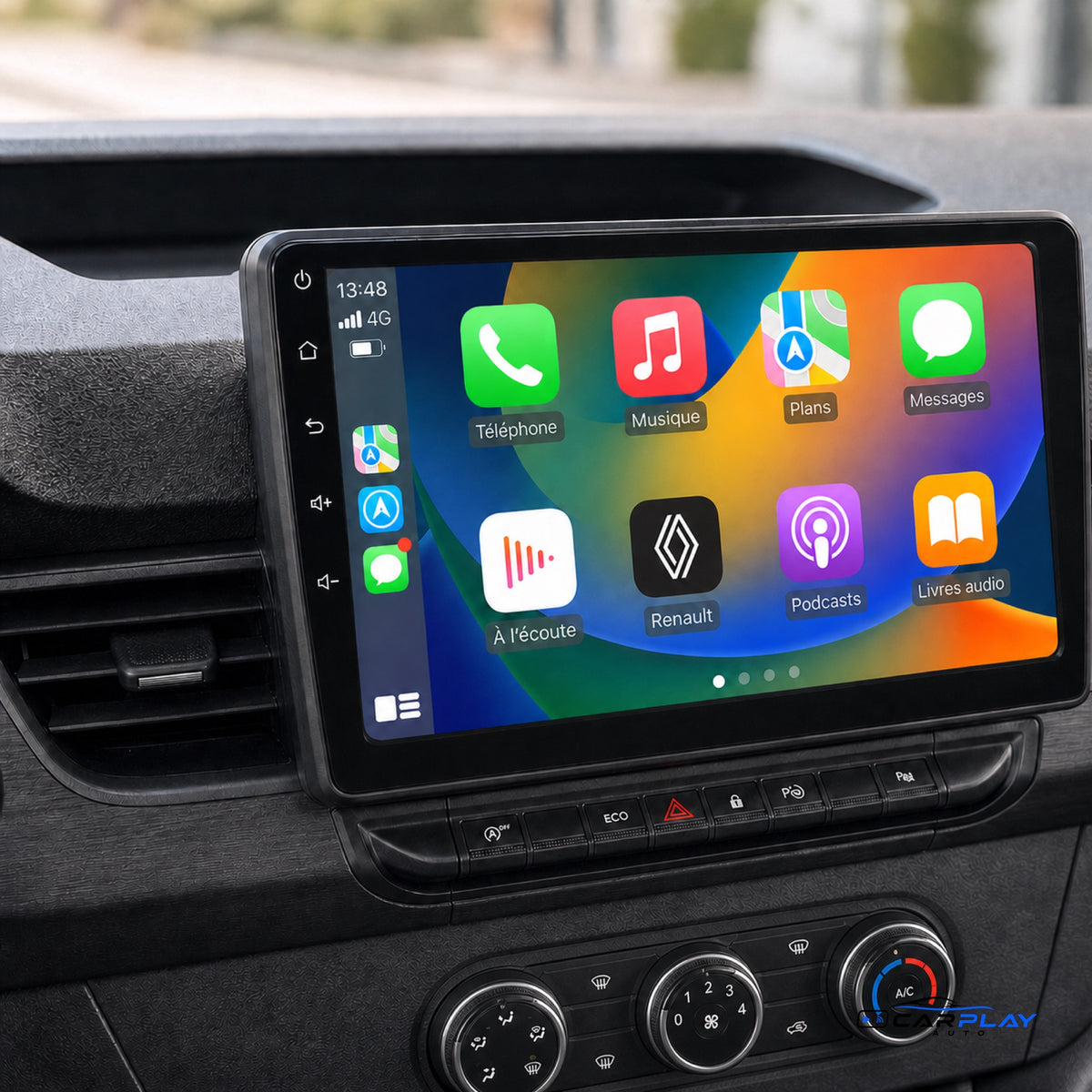 Écran CarPlay compatible avec Renault Kangoo [2019-2025] (avec écran d'origine)