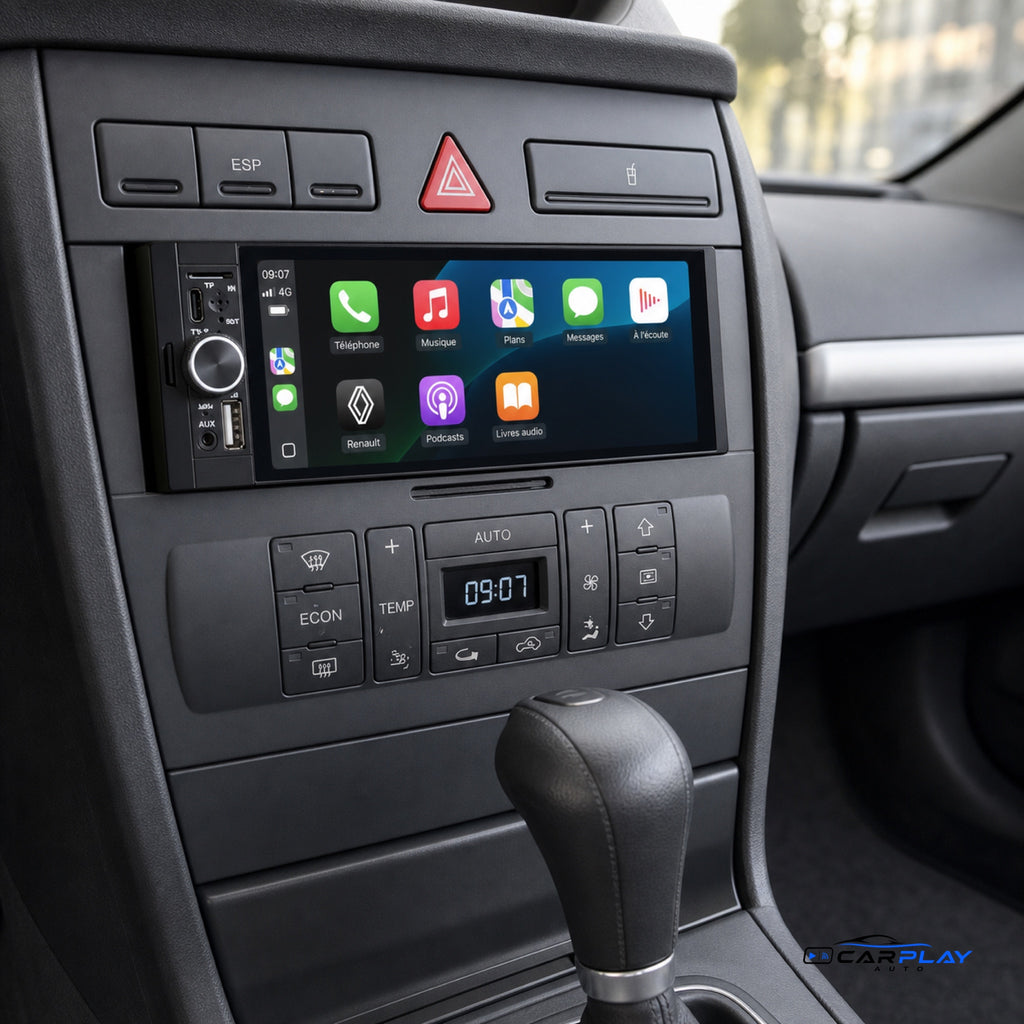 Écran CarPlay compatible avec Renault Laguna 2 [2000-2007]