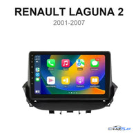 Écran CarPlay compatible avec Renault Laguna 2 [2001-2007] Type A (Voir Image)