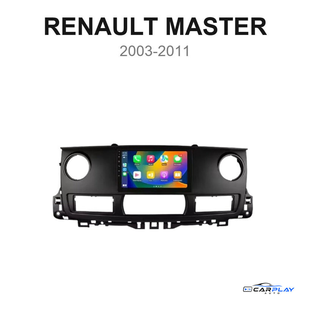 Écran CarPlay compatible avec Renault Master [2003-2011]