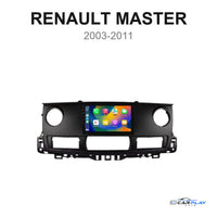 Écran CarPlay compatible avec Renault Master [2003-2011]