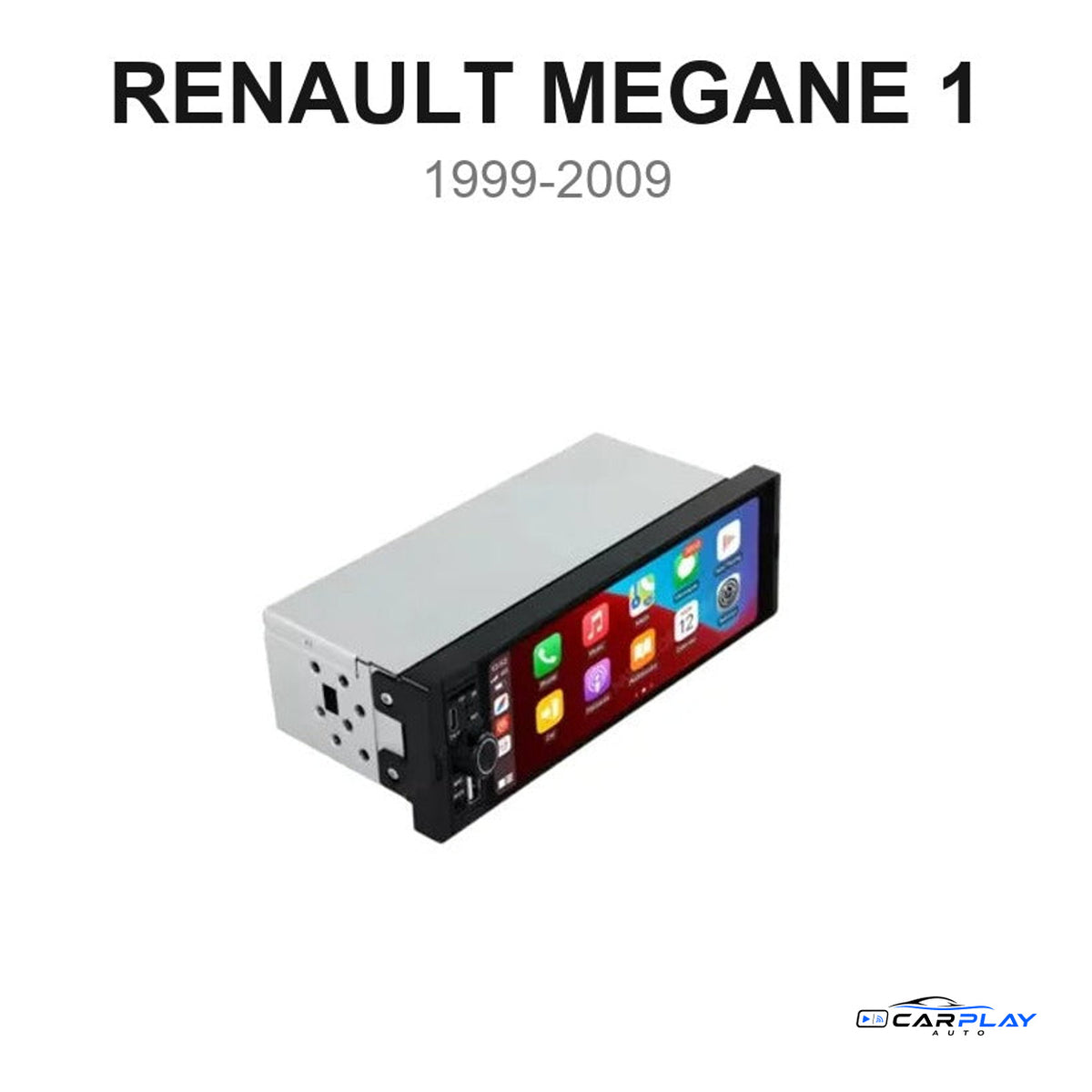 Écran CarPlay compatible avec Renault Mégane 1 [1999-2009]