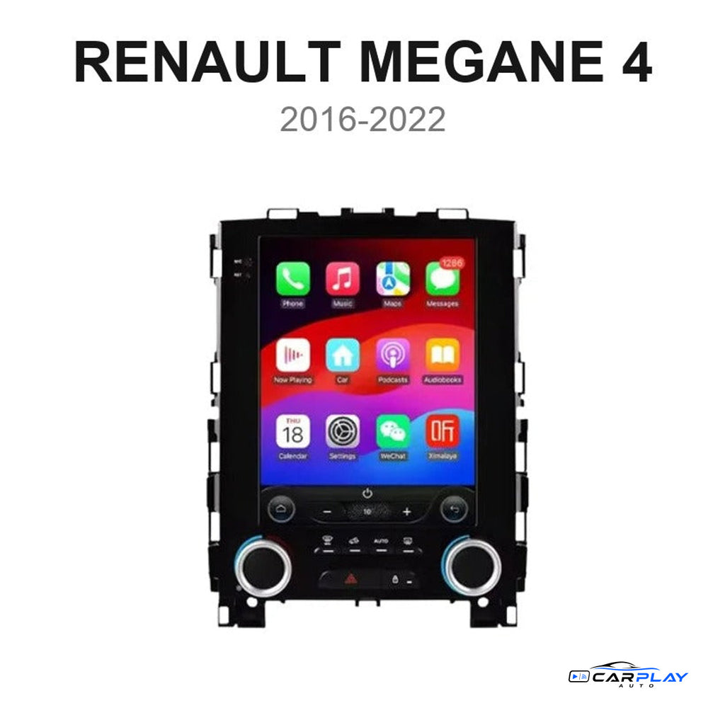 Écran CarPlay compatible avec Renault Mégane 4 [2016-2022]