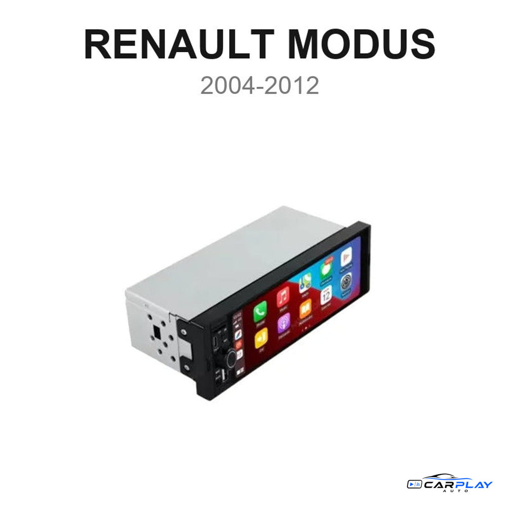 Écran CarPlay compatible avec Renault Modus [2004-2012]
