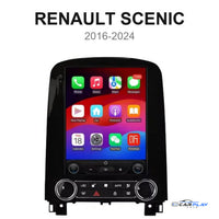 Écran CarPlay compatible avec Renault Scénic 3 Phase 2 / Scénic 4 [2016-2024]
