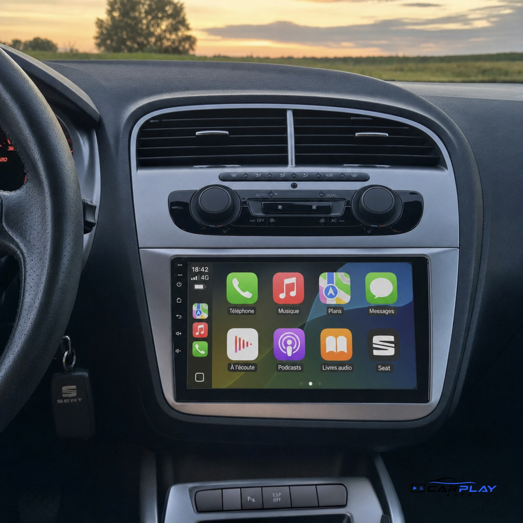 Écran CarPlay compatible avec Seat Altea / Altea XL [2004-2015]