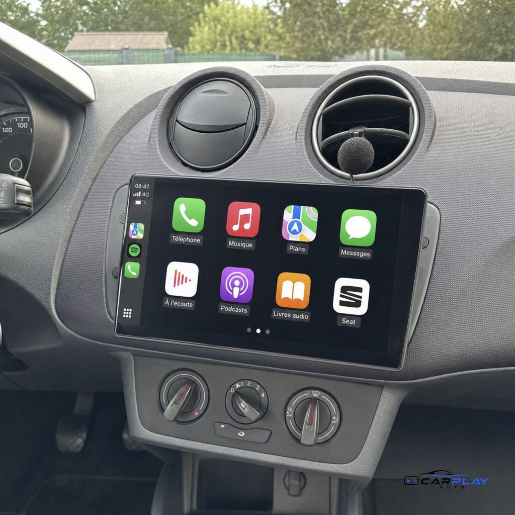 Écran CarPlay compatible avec Seat Ibiza [2009-2013]