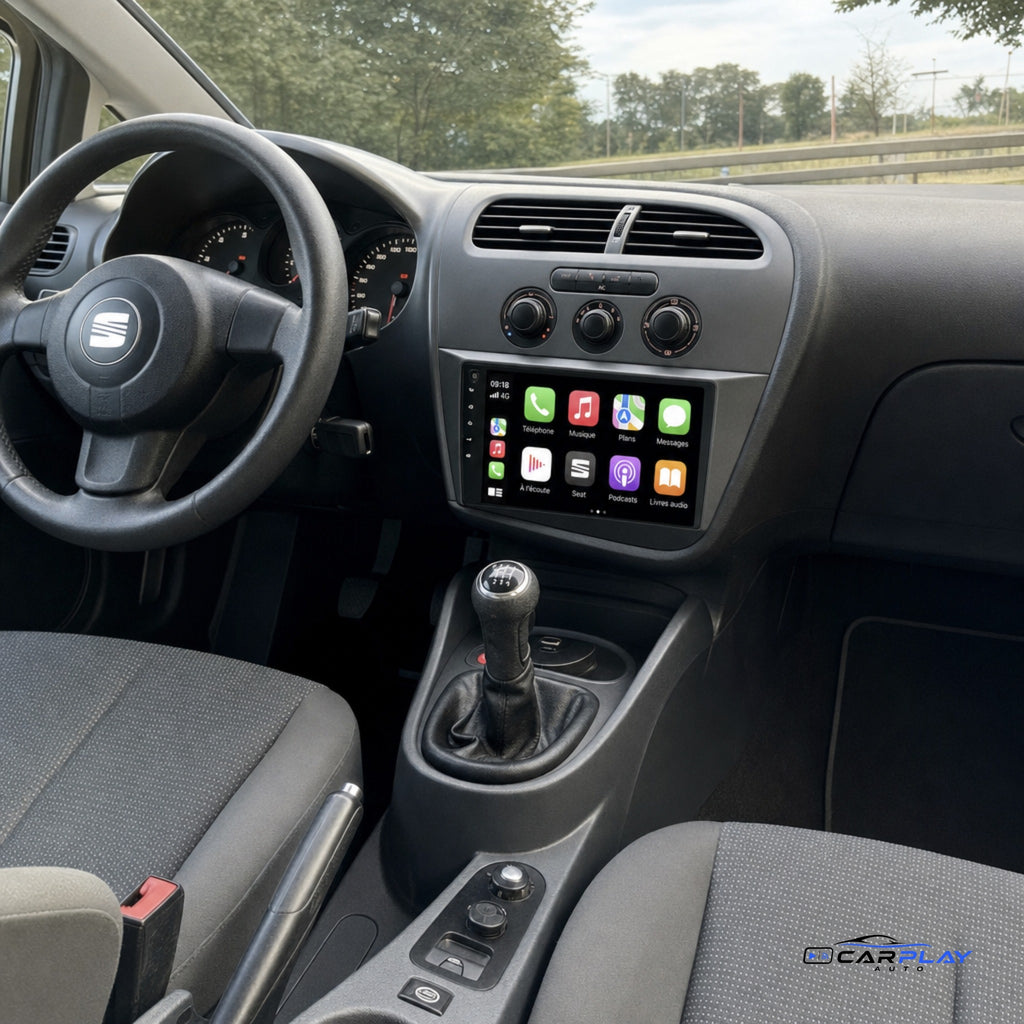 Écran CarPlay compatible avec Seat Leon [2005-2012]
